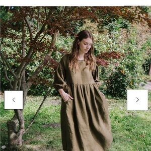 Not Perfect Montmarte Dress in Loden Checks